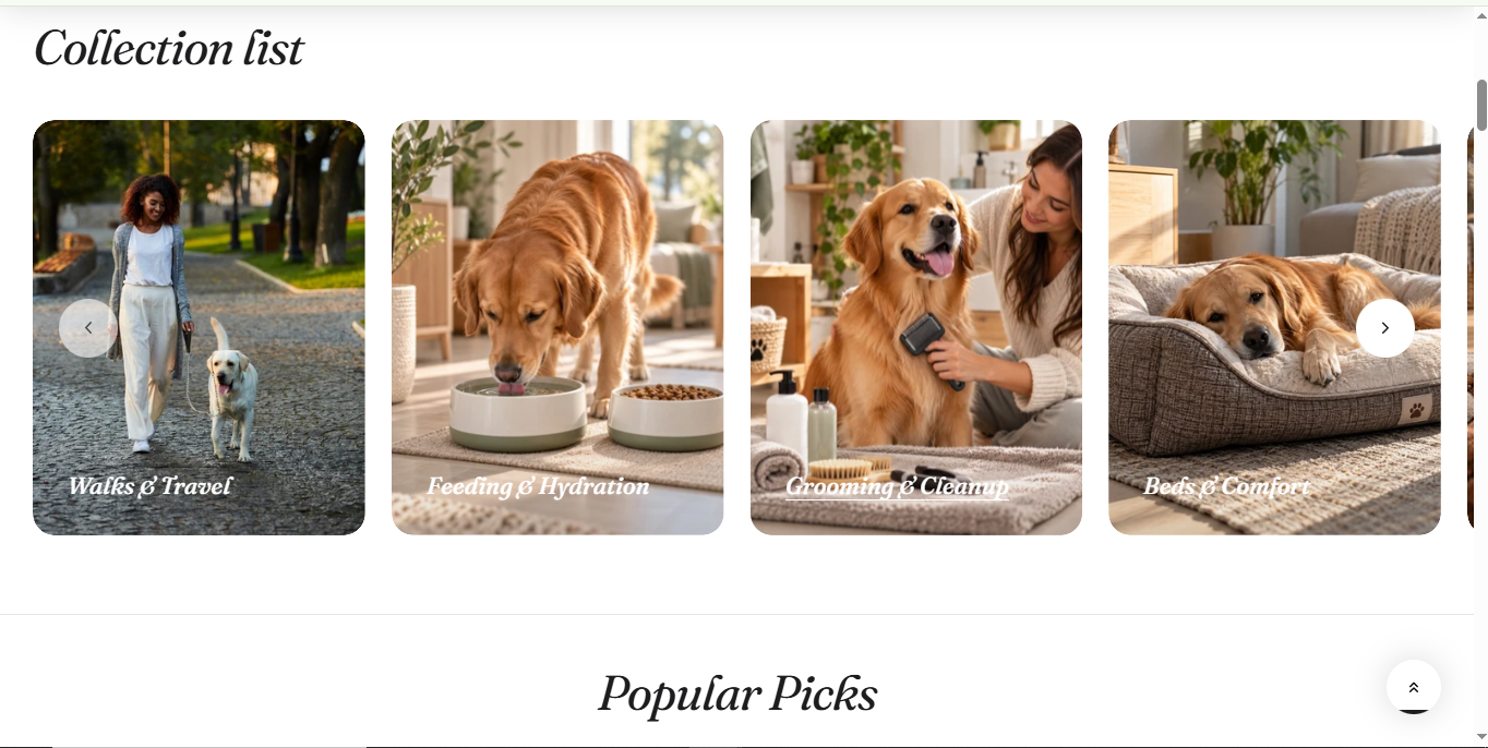 Fur Baby Zone collection list